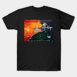 Summer's Last Will and Testament - acrylic painting T-Shirt